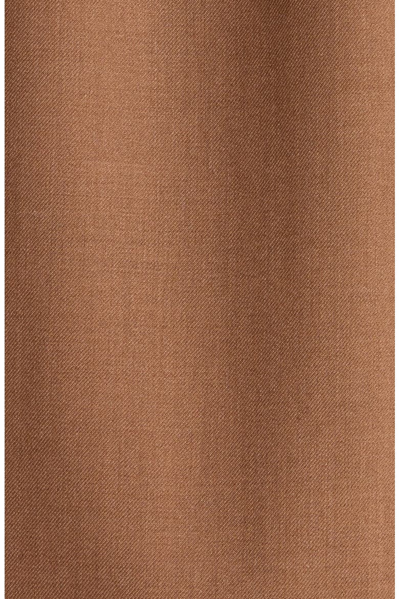 Virgin Wool Button-Up Overshirt, Alternate, color, TAN