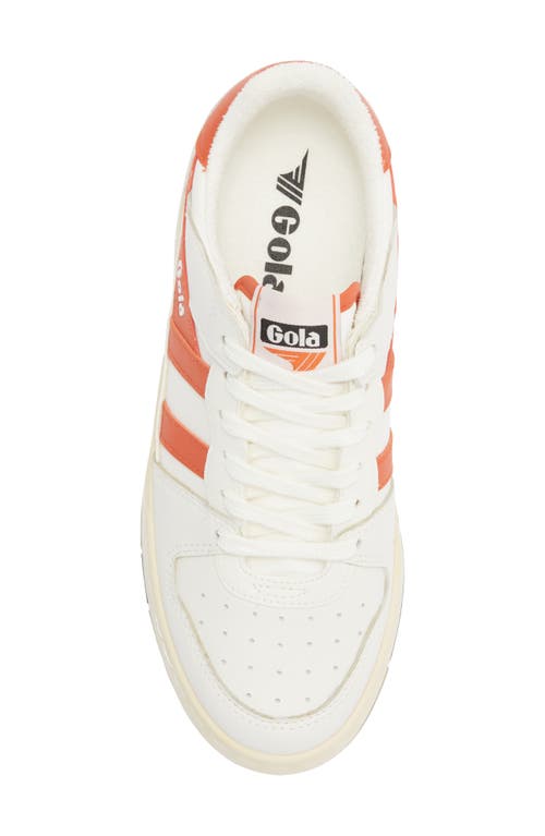 Gola Allcourt Trainer Low Top Sneaker In White