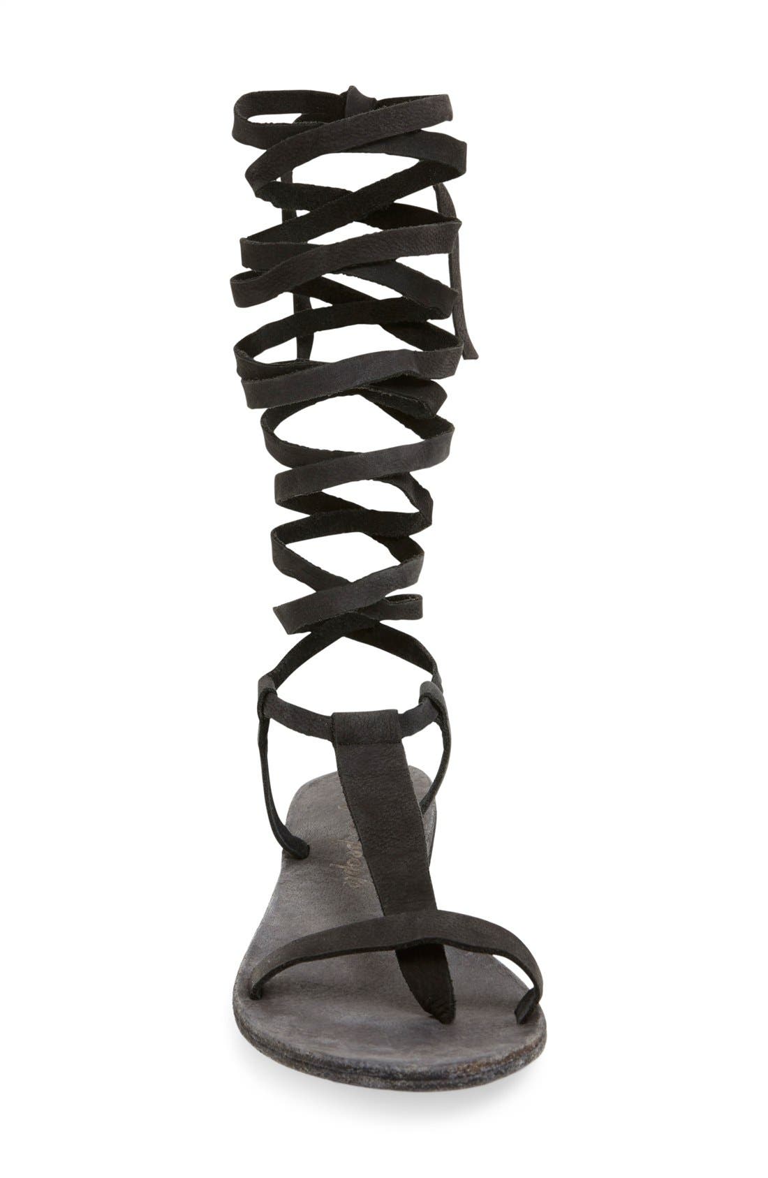 Free People 'Dahlia' Tall Gladiator Sandal, Alternate, color, 