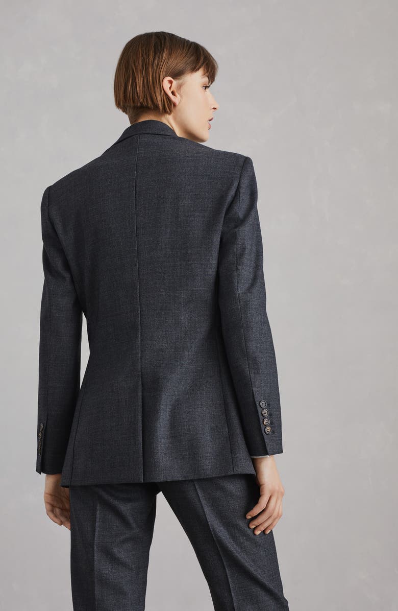 Brunello Cucinelli Sharkskin blazer, Alternate, color, 