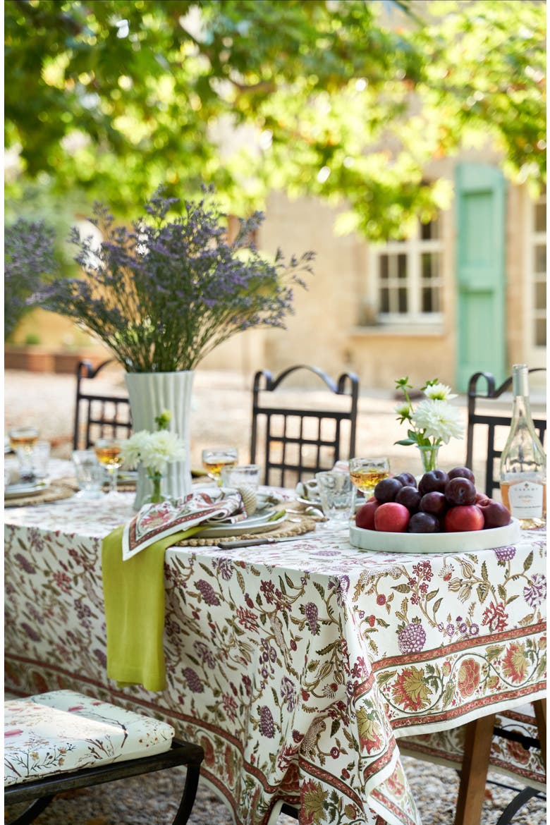 Louise Tablecloth, Alternate, color, Multicolor 59" x 86"