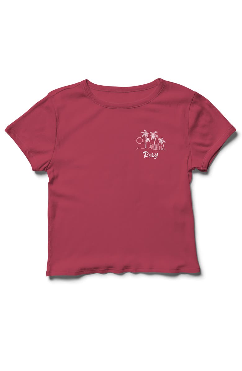 Roxy Palm Trees & the City Graphic Tee, Main, color,