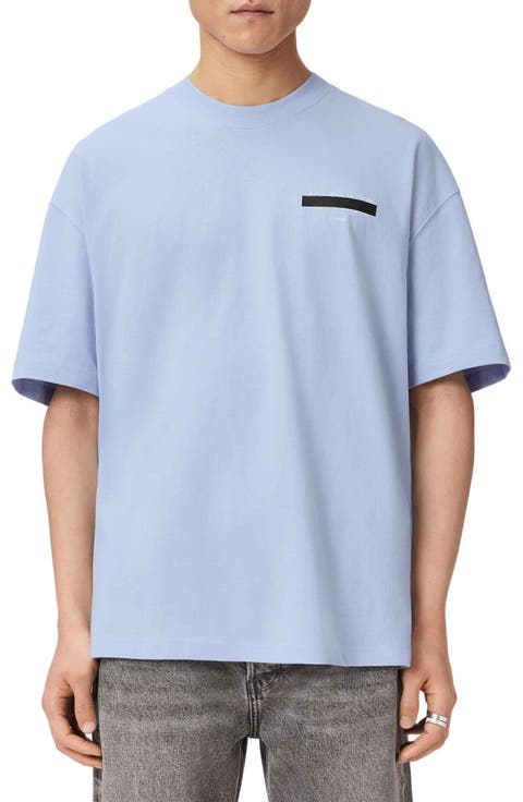 Redact Mock Neck Graphic T-Shirt