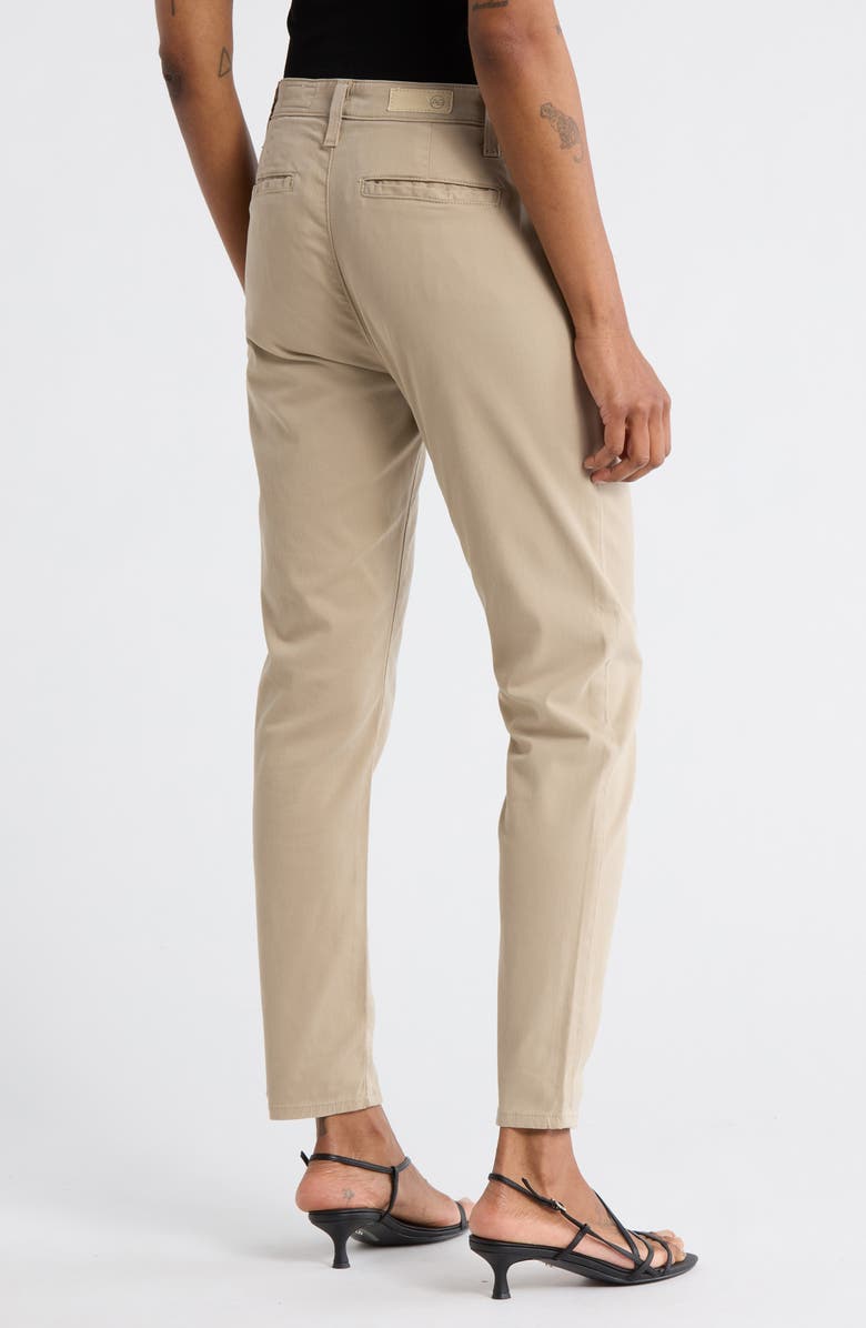 AG Caden High Rise Crop Chinos, Alternate, color, Dry Dust
