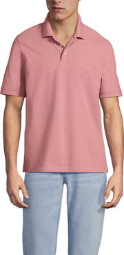 Lands' End Short Sleeve Performance Mesh Pique Polo