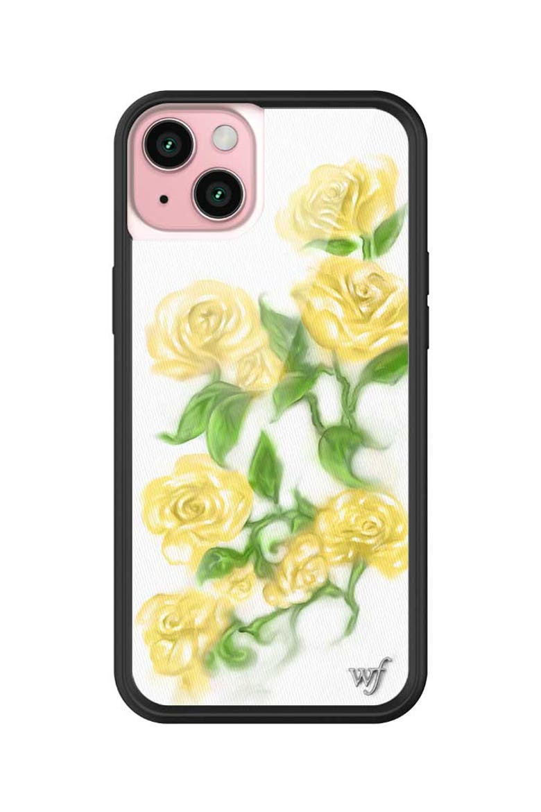 Yellow Roses iPhone Case, Alternate, color, Yellow