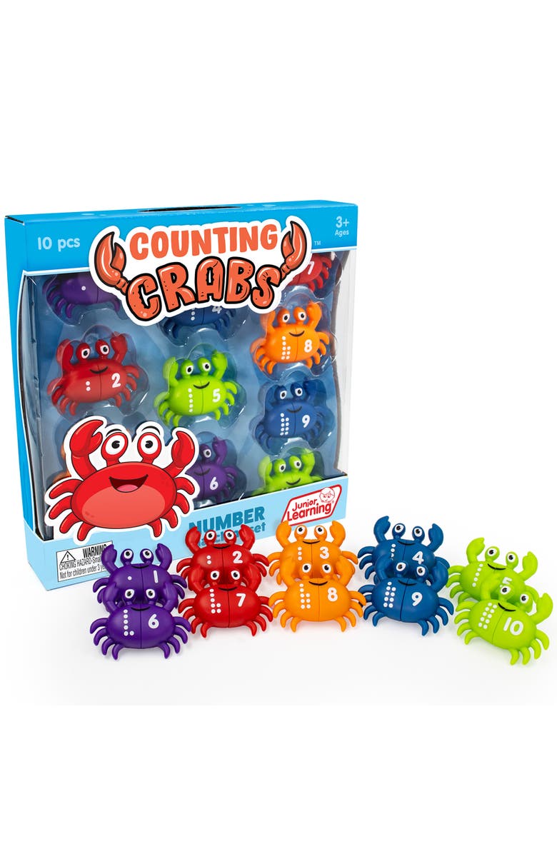 Junior Learning Counting Crabs Math Game, Main, color, Multicolored