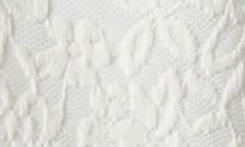 Kasper Shawl Collar Lace Blazer In Lily White