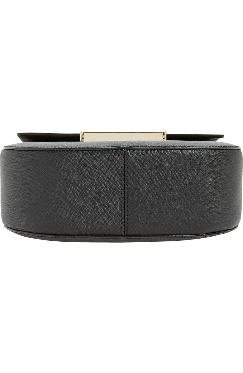 Kate Spade New York make it mine - byrdie leather saddle bag, Alternate, color,