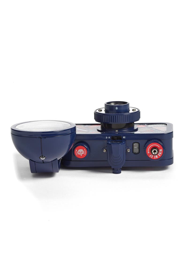 'La Sardina - The Guvnor' Wide Angle Camera and Flash, Alternate, color, BLUE
