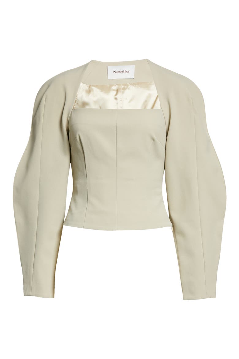 Harini Bustier Top, Alternate, color, STONE