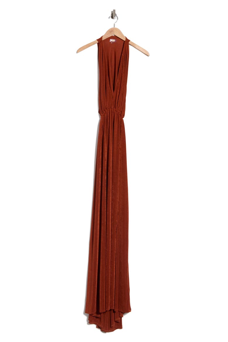 The Hustler Maxi Dress, Alternate, color, COPPER