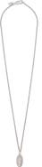 AllSaints Saint Chain Pendant Necklace