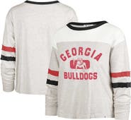 '47 Women's '47 Oatmeal Georgia Bulldogs Vault All Class Lena Long Sleeve T-Shirt
