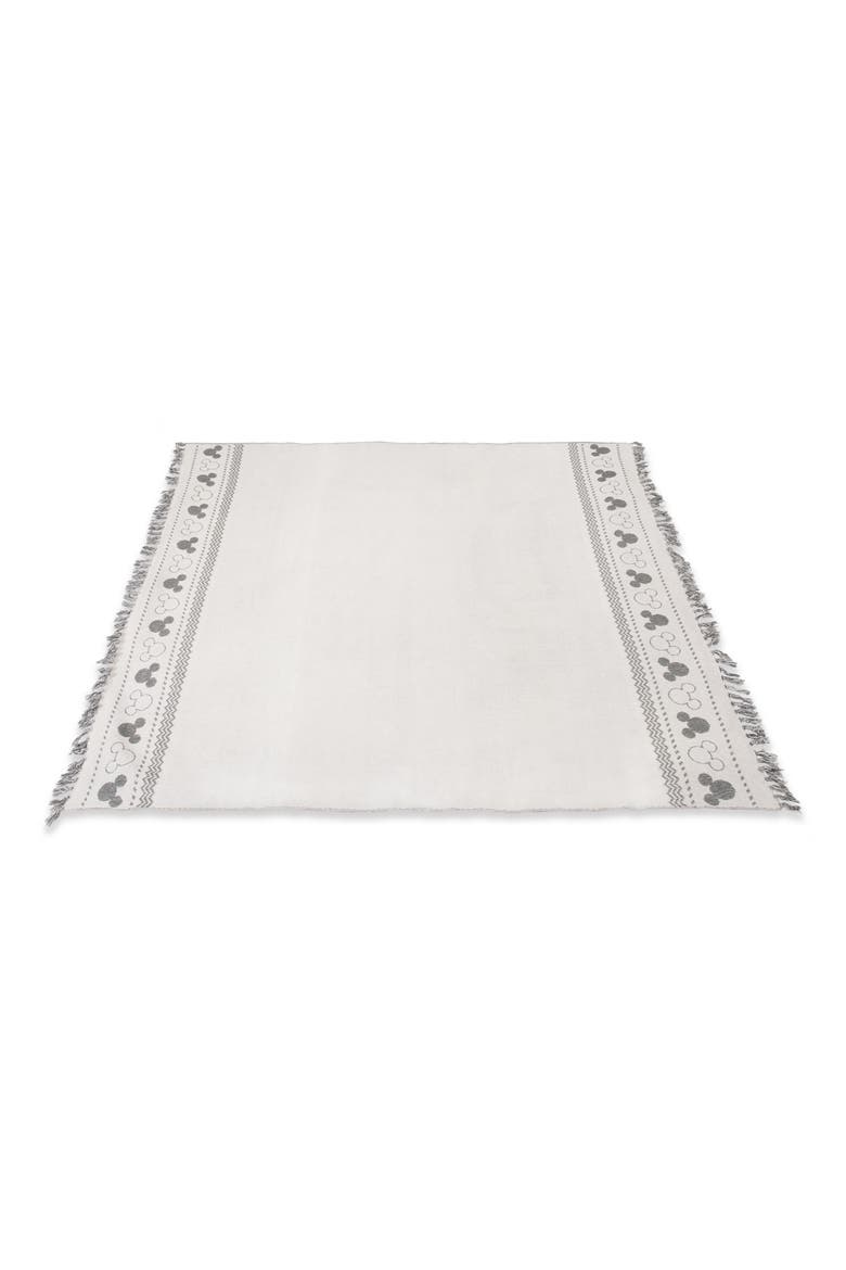 x Disney® Mickey Mouse Farmhouse Picnic Blanket, Alternate, color, WHITE