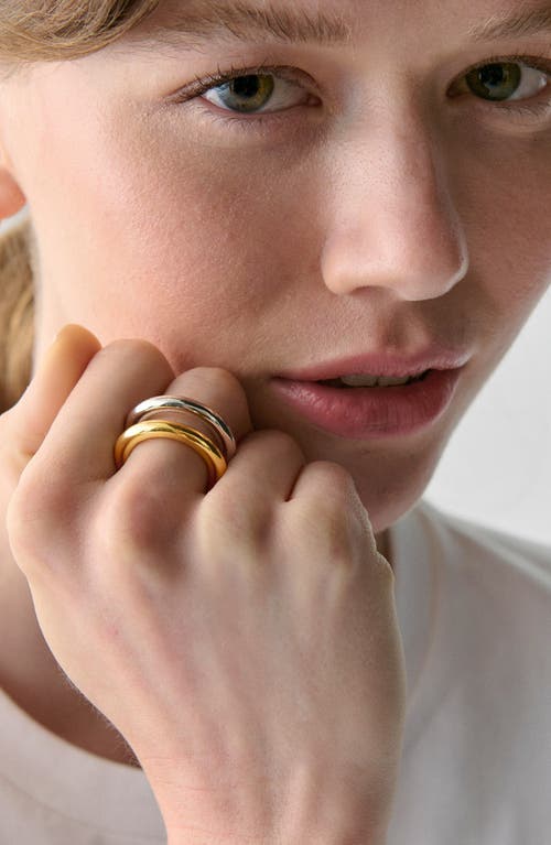 Kate Spade New York Mixed Metal Ring In Gold