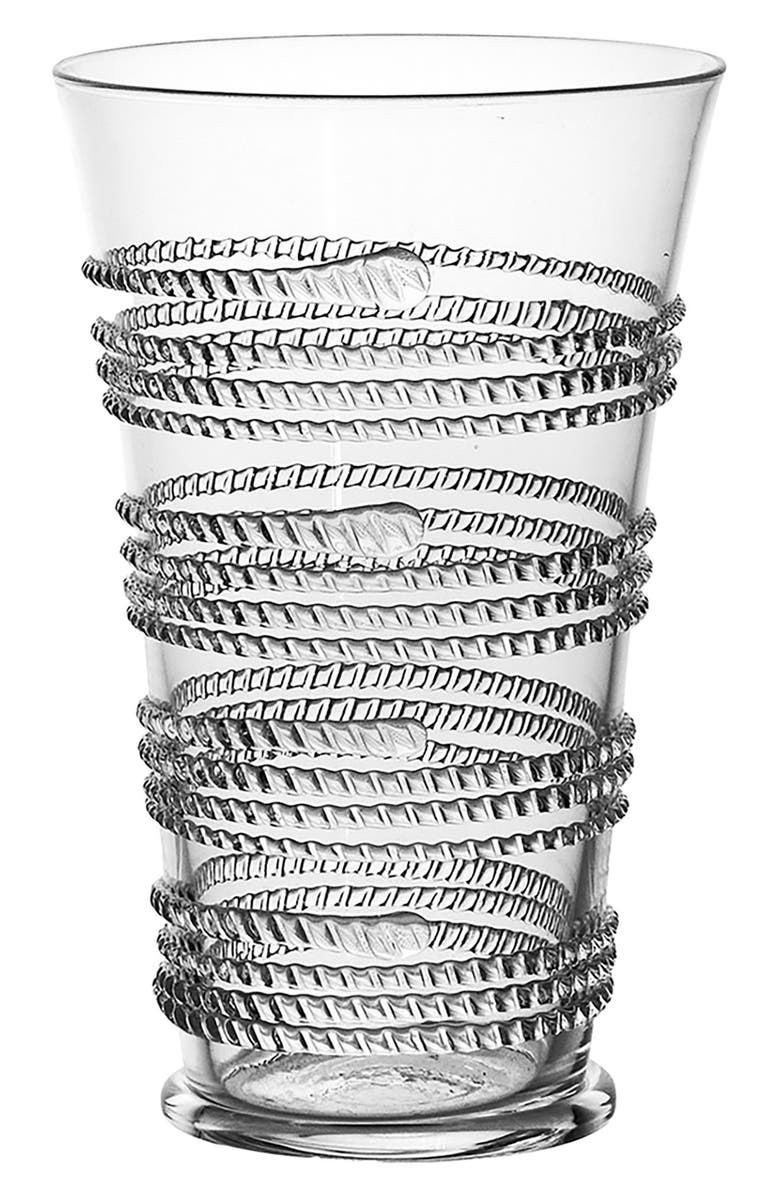 Juliska Ella Large Tumbler, Main, color, Clear