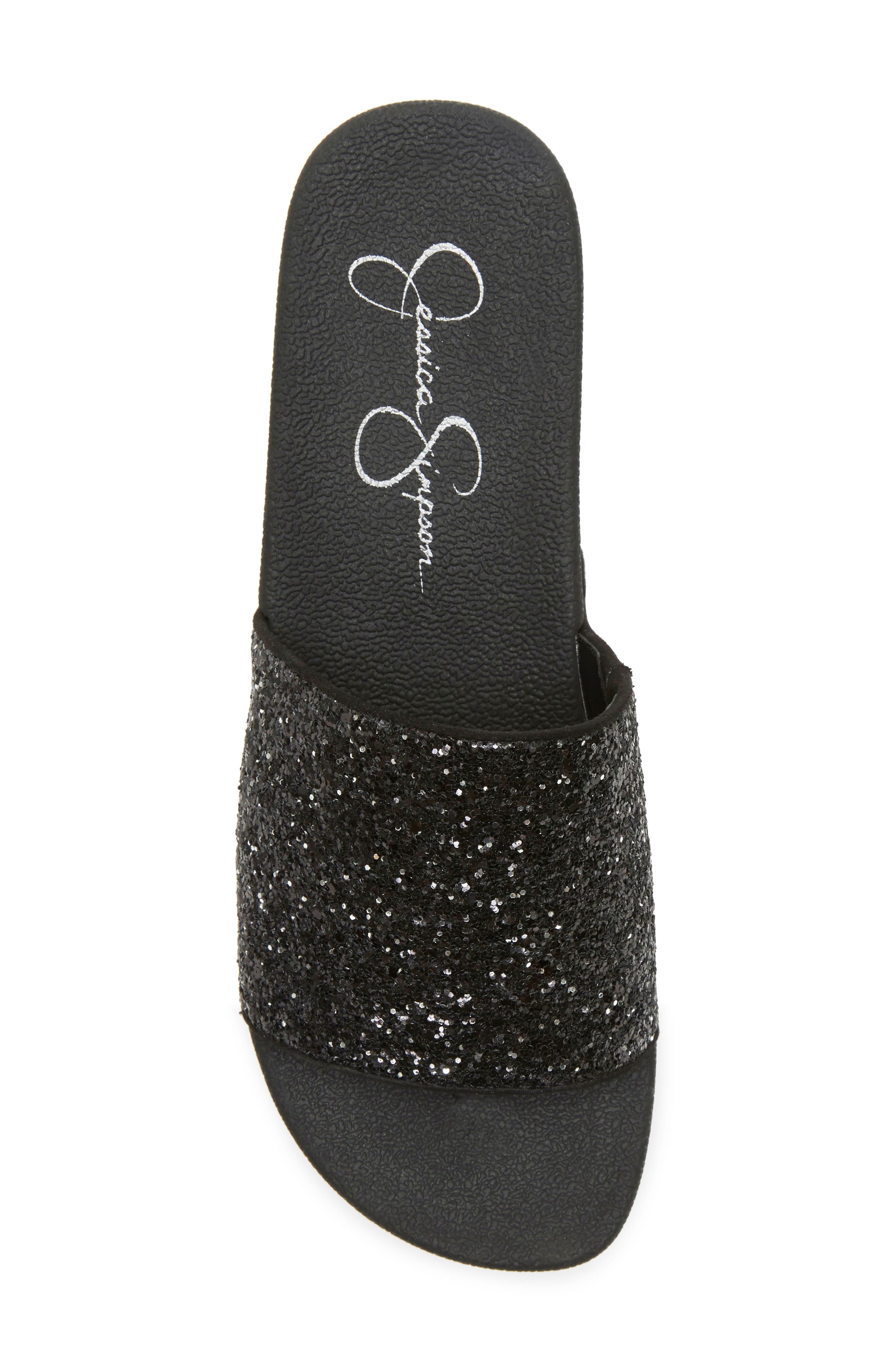 Jessica Simpson Faille Platform Slide Sandal, Alternate, color, 