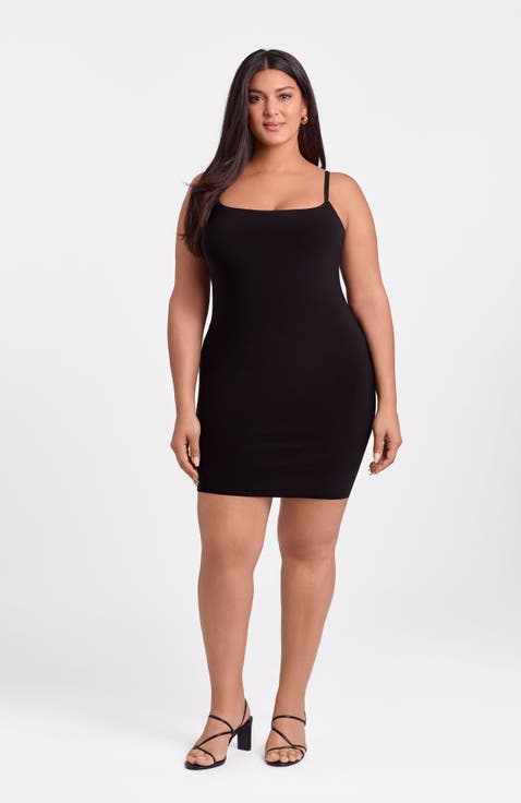 Sculpting Shapewear Scoop Neck Cami Mini Dress