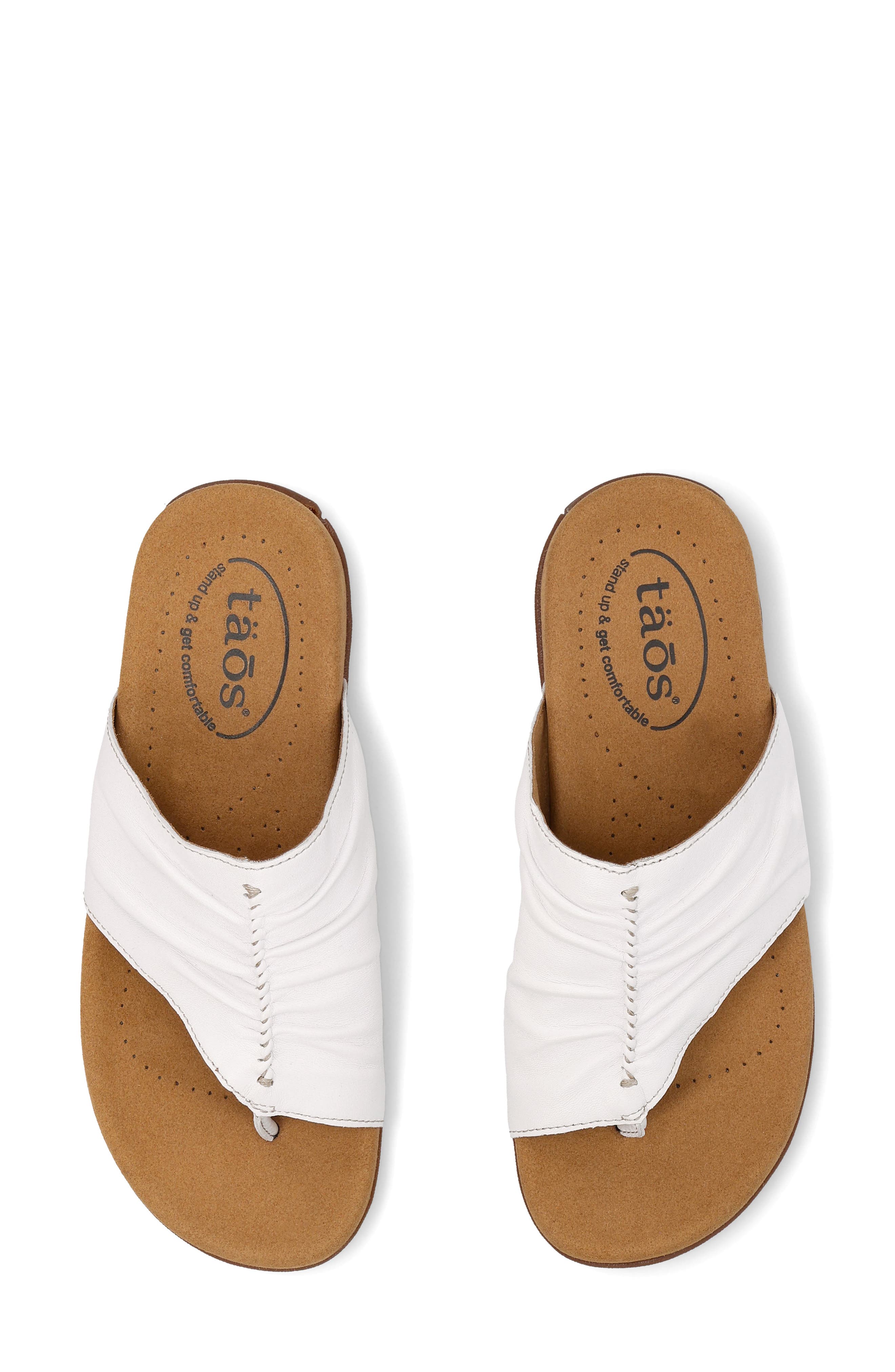 Taos Gift 2 Sandal, Alternate, color, Classic White