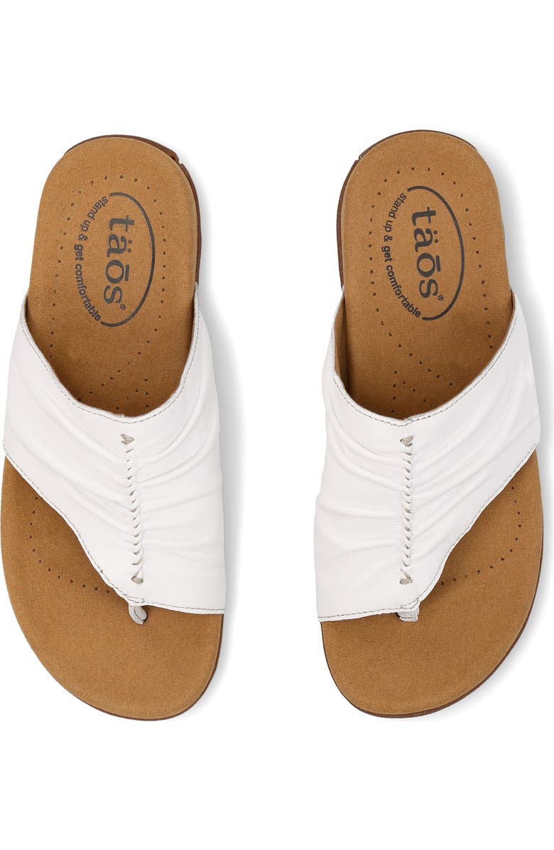Taos Gift 2 Sandal, Alternate, color, Classic White