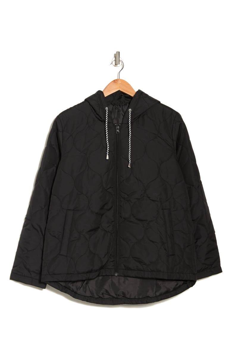 NORDSTROM RACK Hooded Quilted Jacket, Alternate, color,