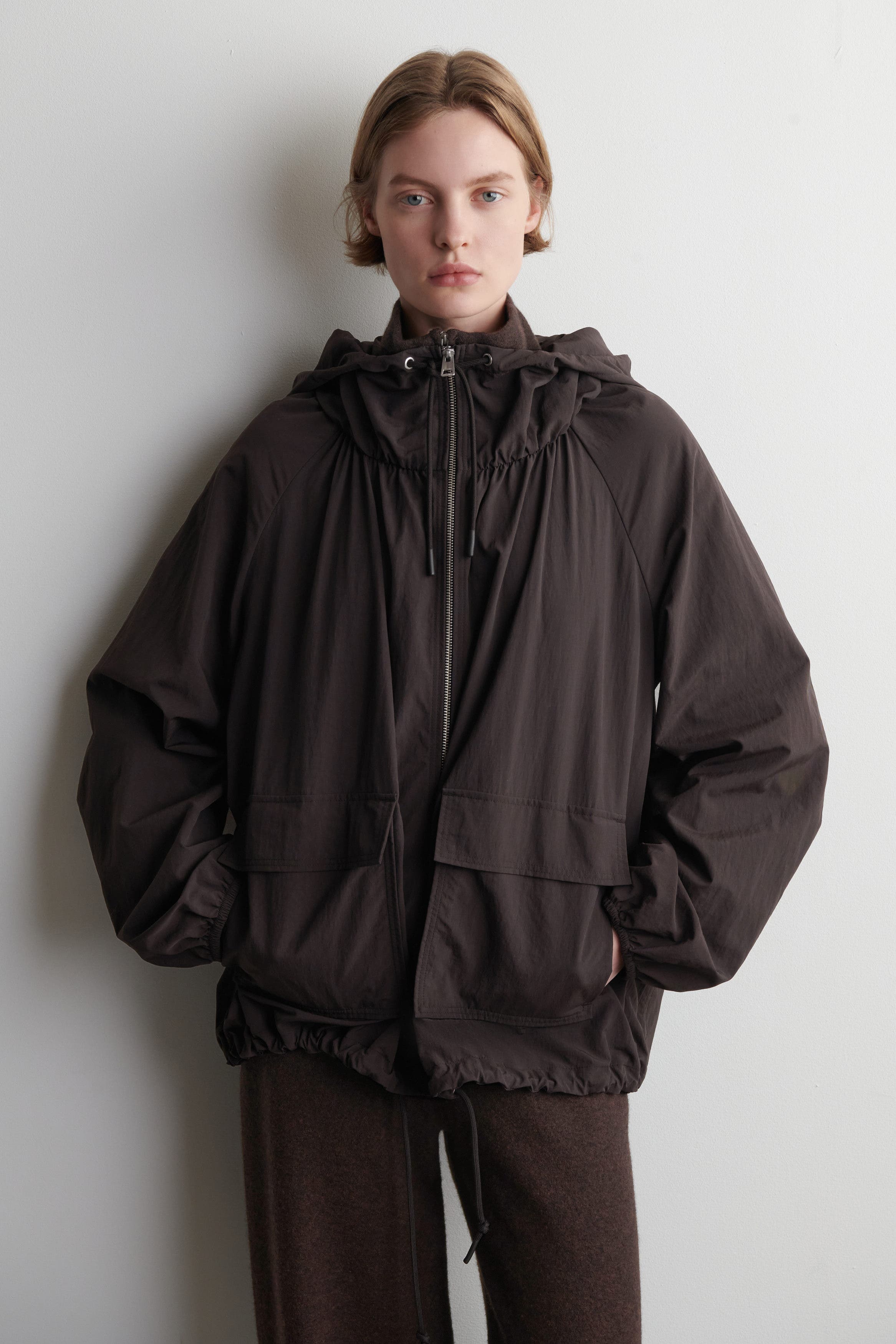 Technical Hooded Parka Jacket - image 2