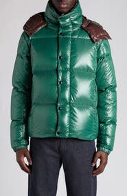 Moncler Parana Down Jacket with Removable Hood