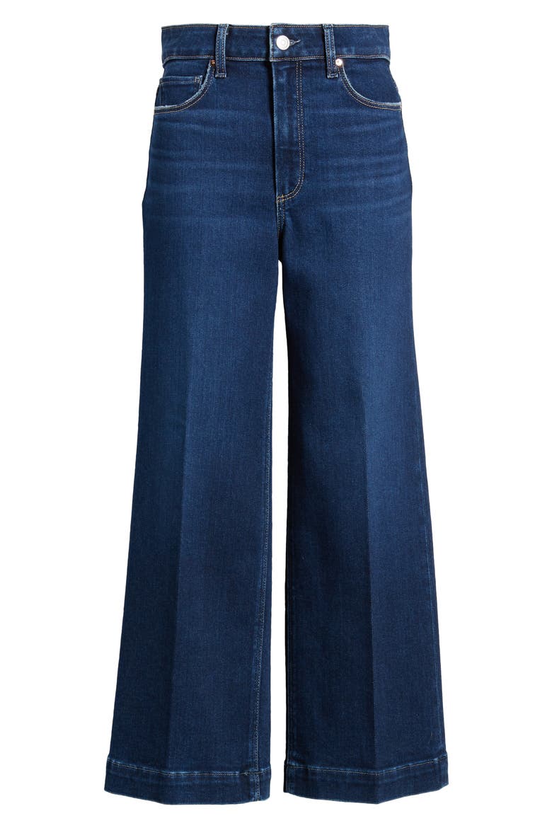 Anessa High Waist Ankle Wide Leg Jeans, Alternate, color, PROVOCATIVE