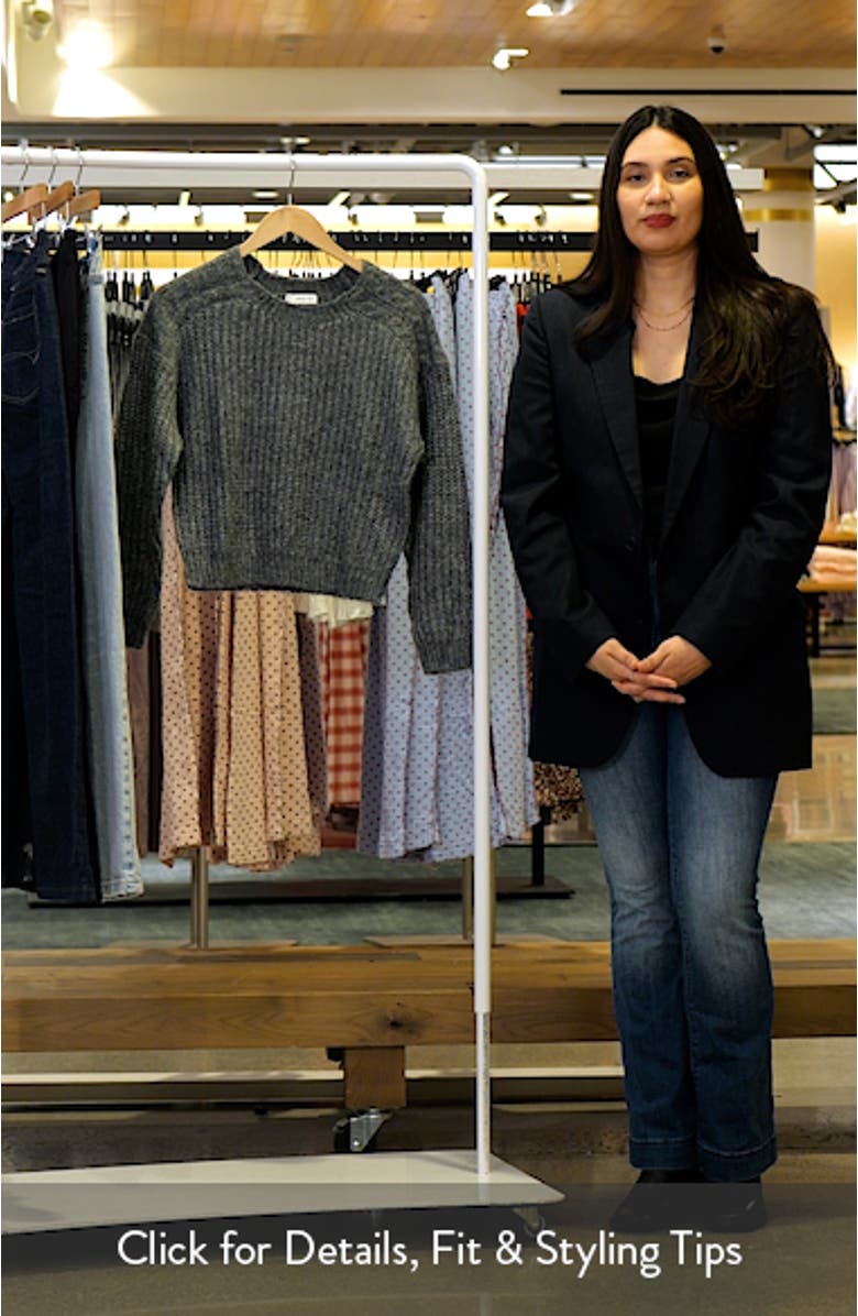 Chunky Crewneck Sweater, sales video thumbnail