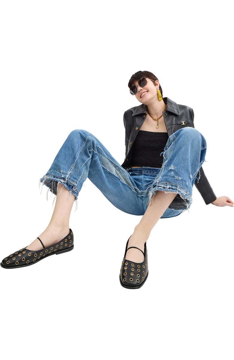 COACH Emilia Grommet Mary Jane Flat, Alternate, color,