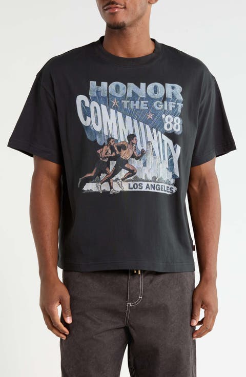 Community Cotton Graphic T-Shirt