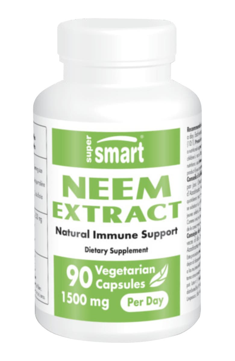SuperSmart Neem Extract 1500mg per Day, Main, color, NO COLOR