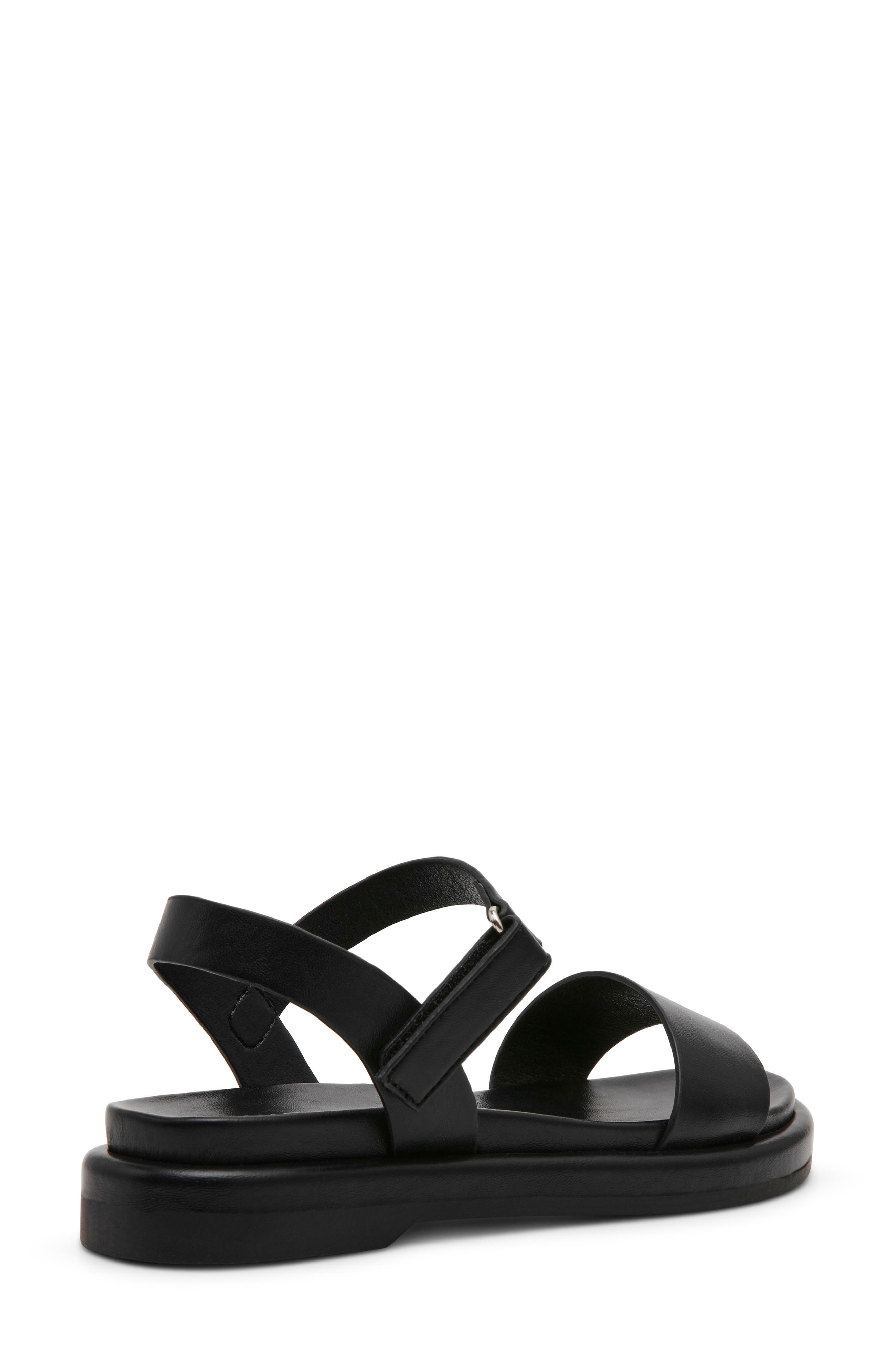 Anne Klein Elani Ankle Strap Sandal, Alternate, color, Black