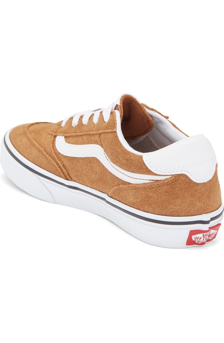 Vans Kids' Brooklyn Low Top Sneaker, Alternate, color, Suede Chipmunk