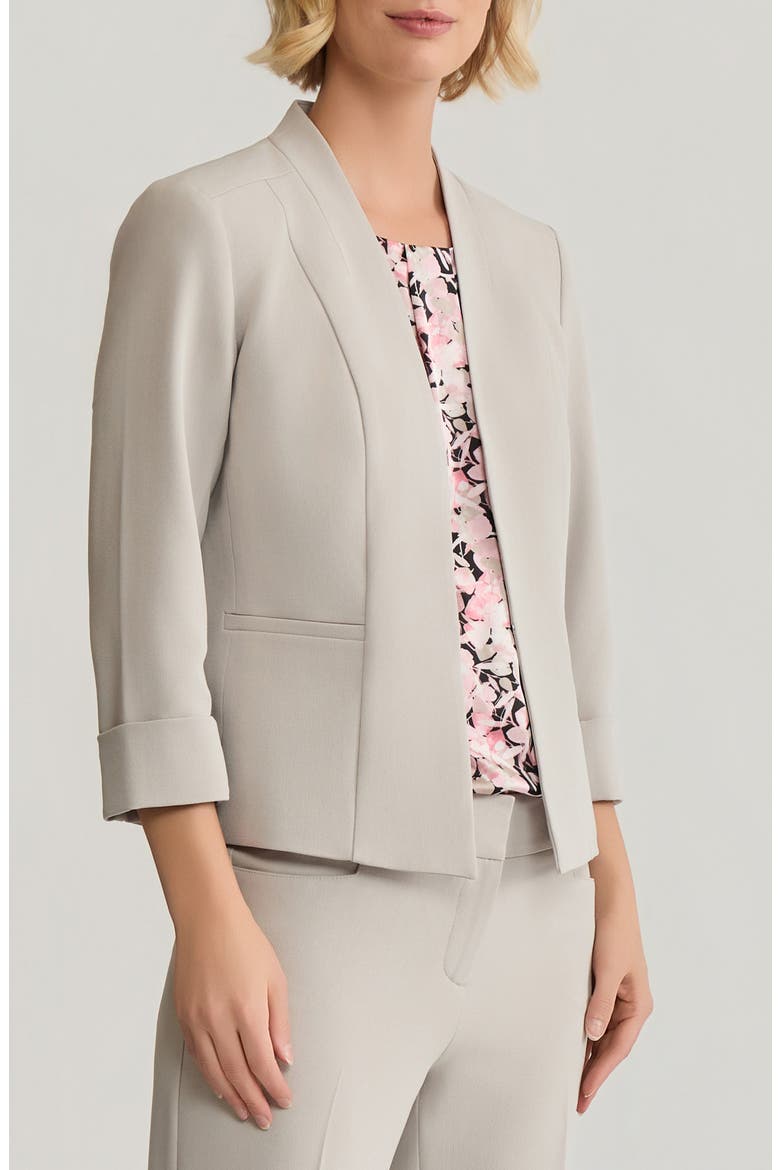 Cuff Sleeve Jacket, Alternate, color, SUMMER STRAW
