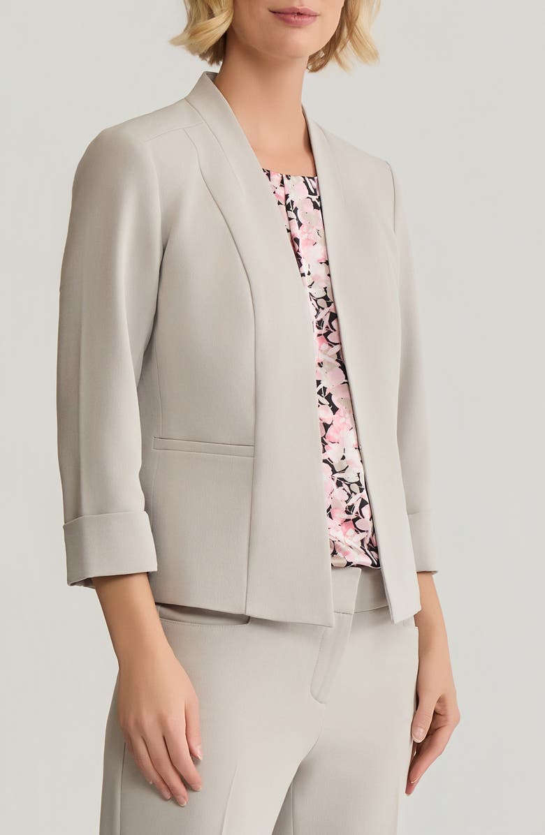 KASPER Cuff Sleeve Jacket, Alternate, color,