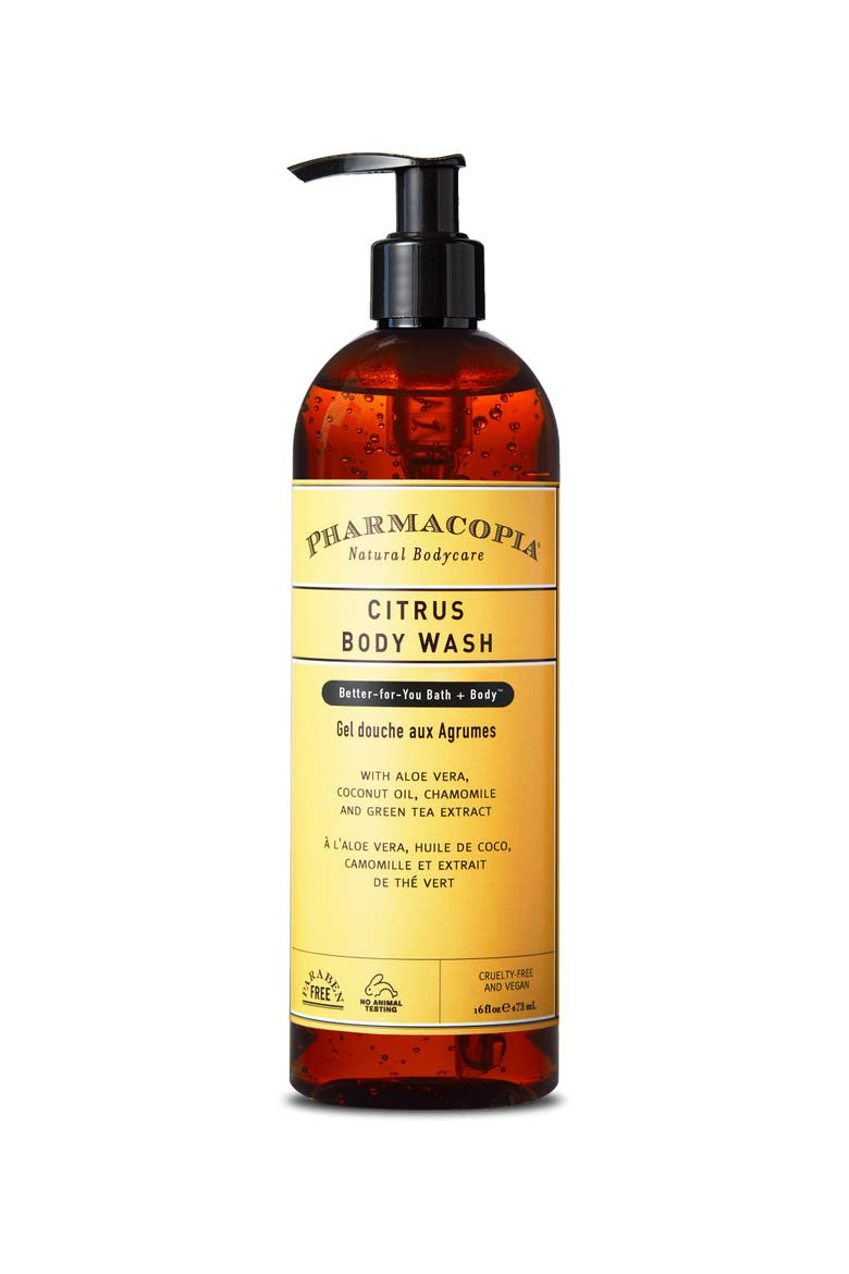 Citrus Body Wash - Energizing Aromatherapy, Main, color, White