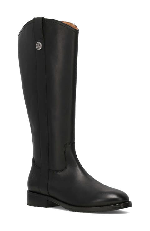 Melissa Button Knee High Riding Boot (Women)