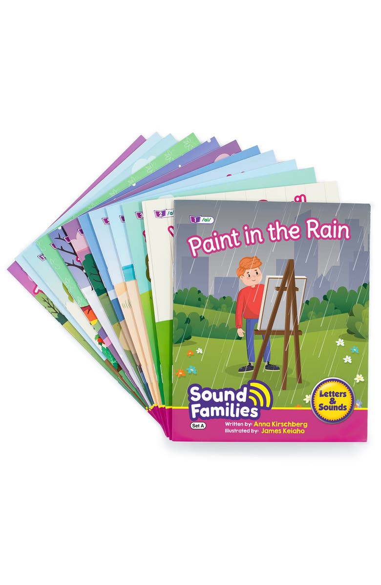 Junior Learning Decodable Readers Sound Families Long Vowel Fiction Phase 5.5, Alternate, color, Multicolored