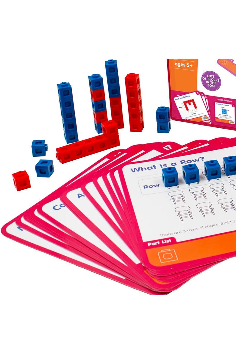 Mathcubes Multiplication 30 Activity Set, Toddlers & Kids, Alternate, color, Multicolored