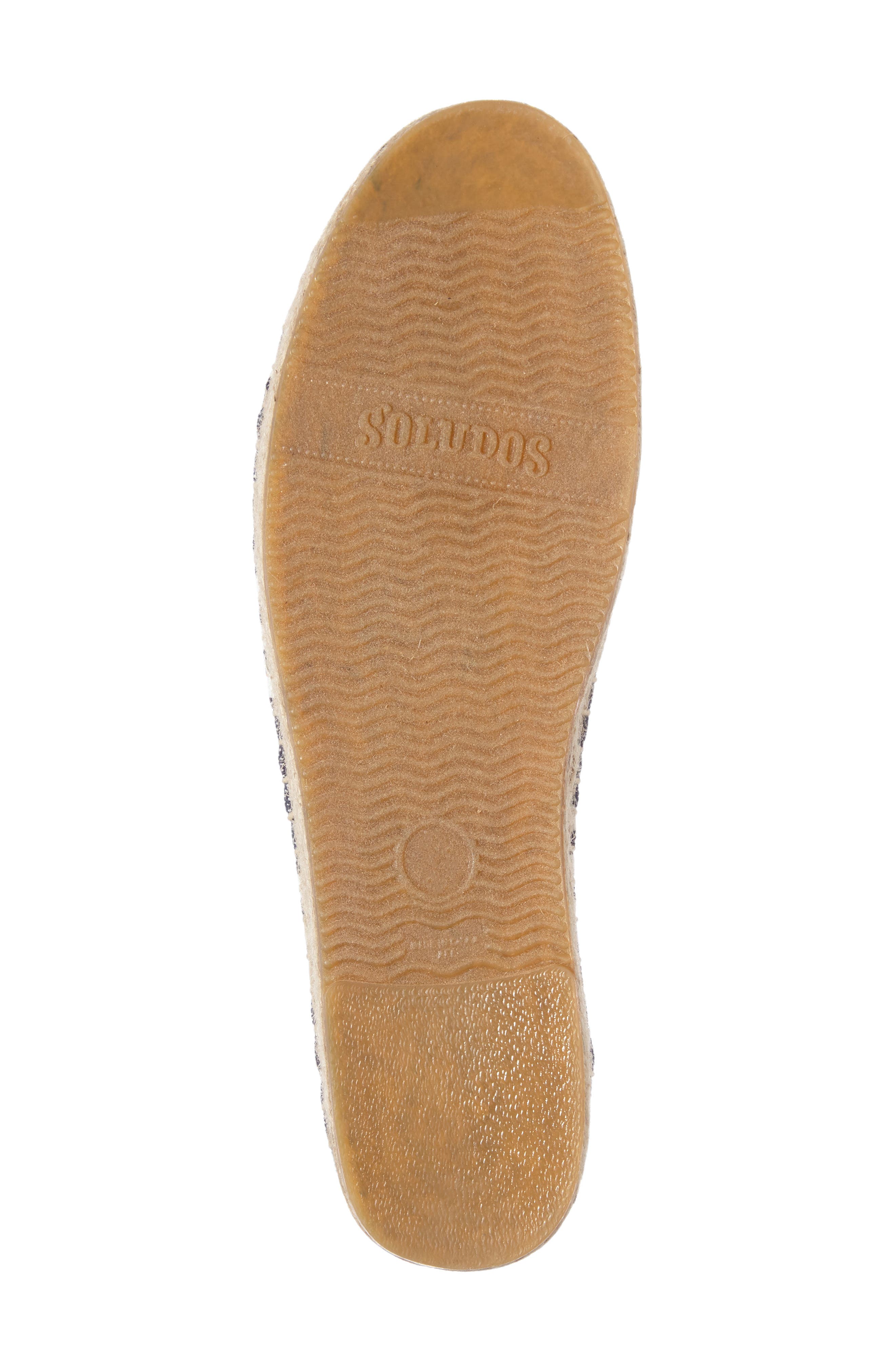 Soludos Striped Espadrille Slip-On, Alternate, color, 