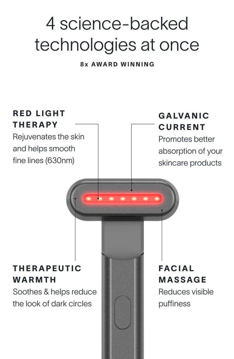 SolaWave 4-in-1 Skin Care Wand, Alternate, color, Charcoal