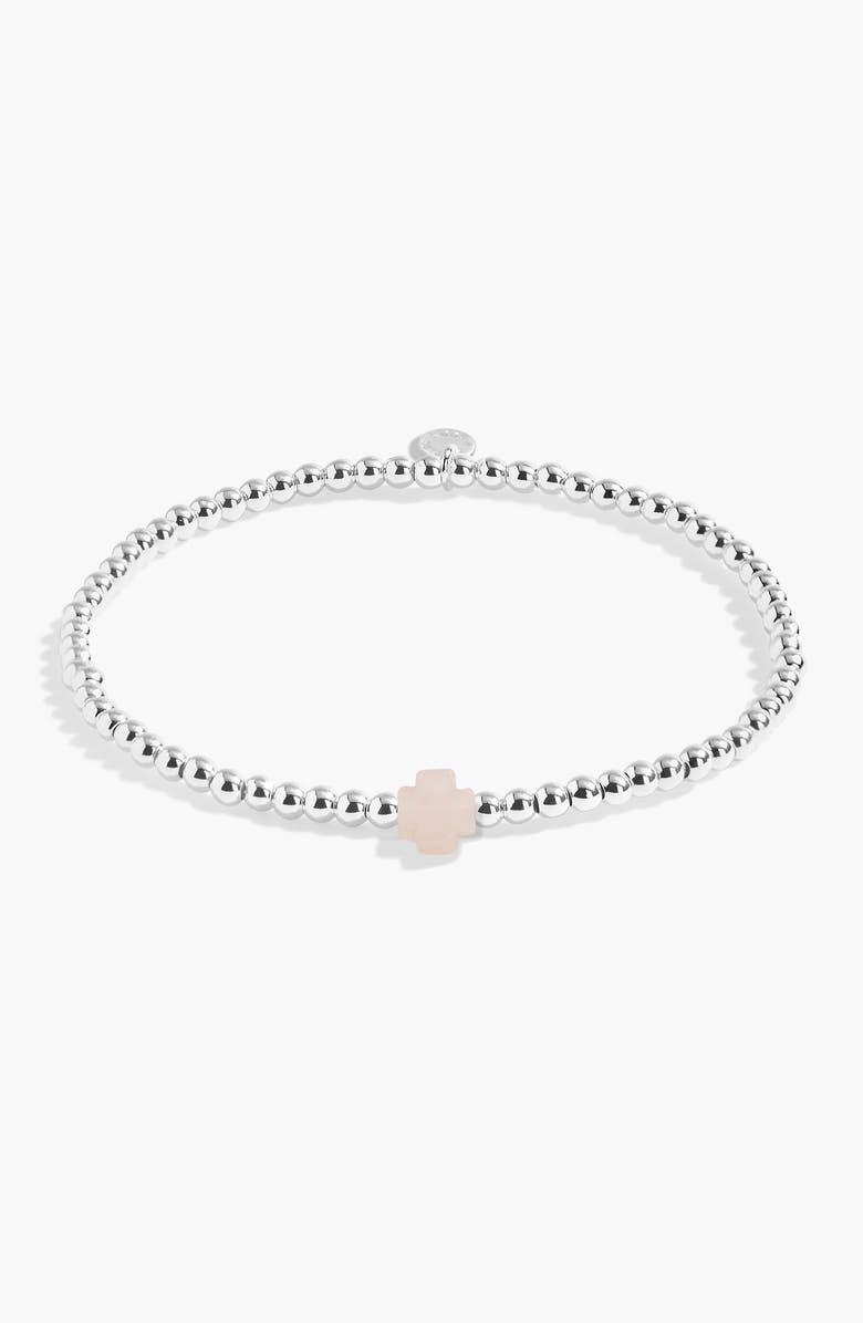 A Littles & Co. A Little 'Hope' Bracelet, Alternate, color, Silver Plated