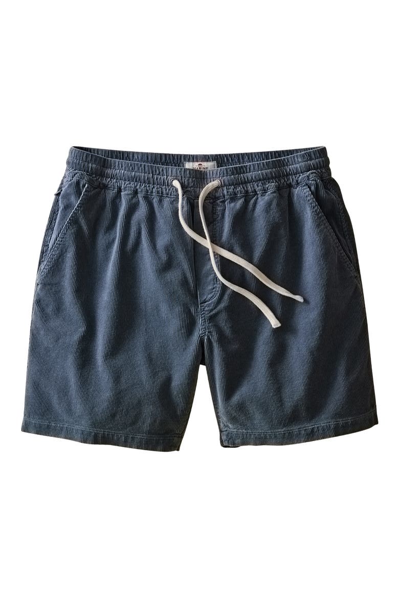 Saturday 6-Inch Corduroy Drawstring Shorts, Alternate, color, FADED NAVY