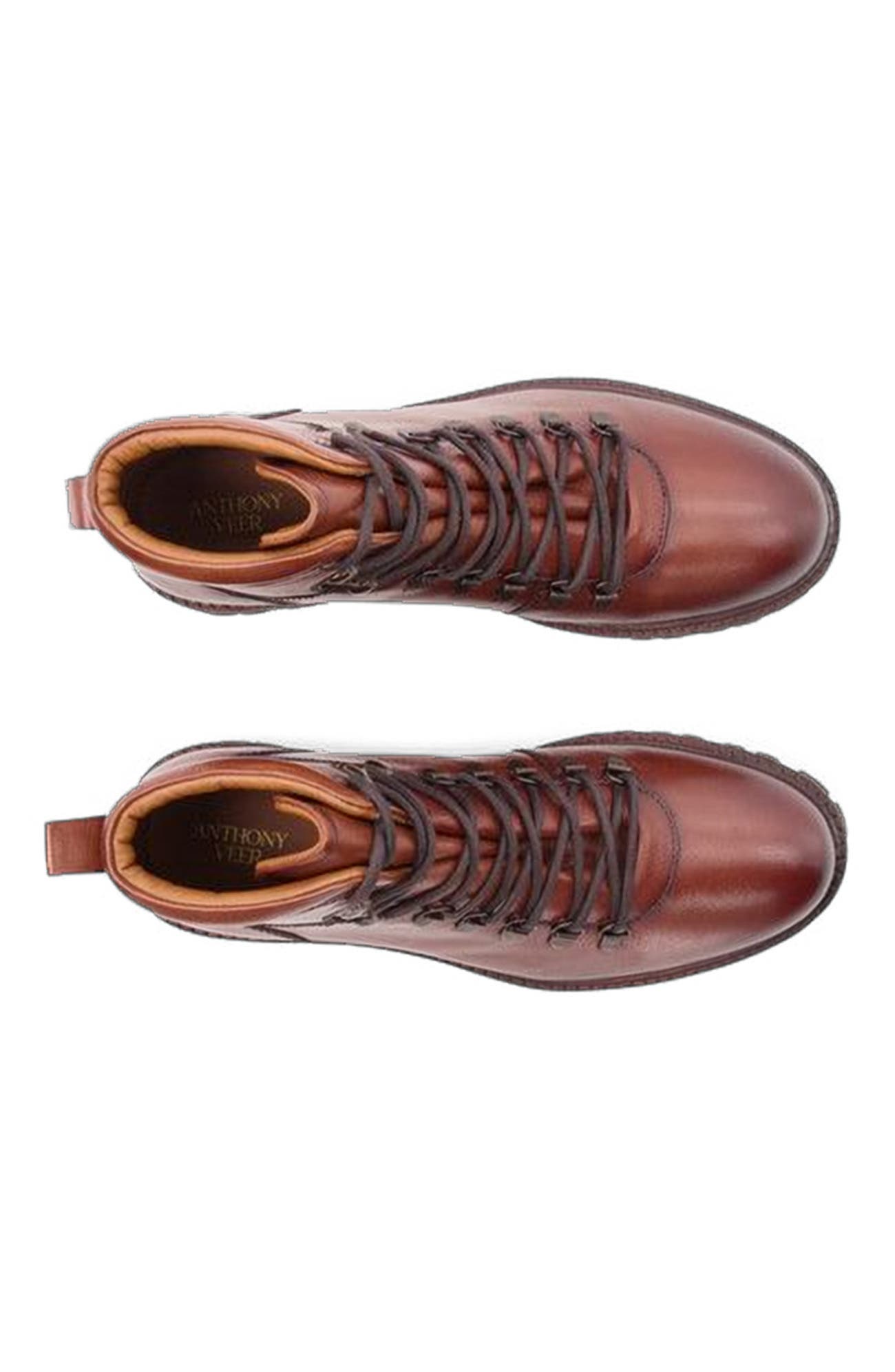 Anthony Veer Highland Mountain Boot, Alternate, color, Black Leather