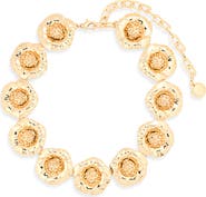 Carolina Herrera Flower Collar Necklace