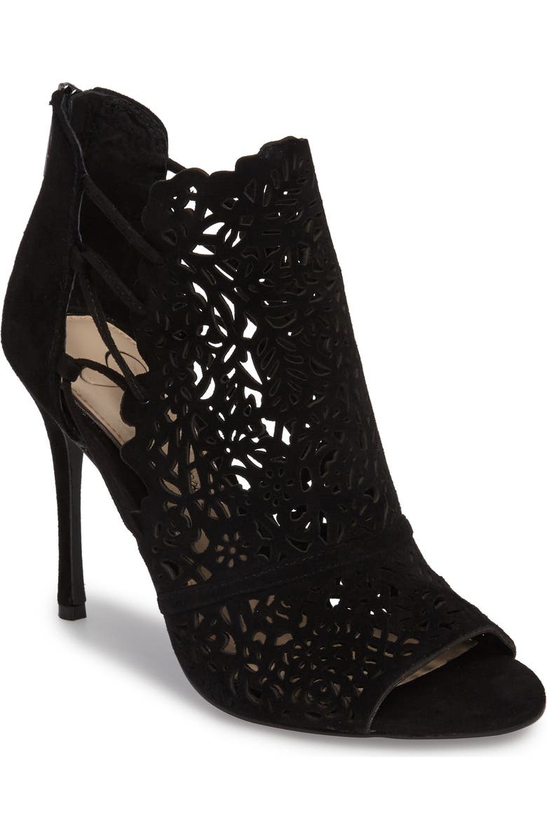 Jessica Simpson Keelin Open Toe Bootie, Main, color,