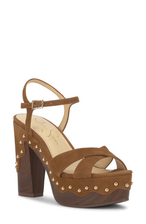 Samintia Ankle Strap Platform Sandal (Women)