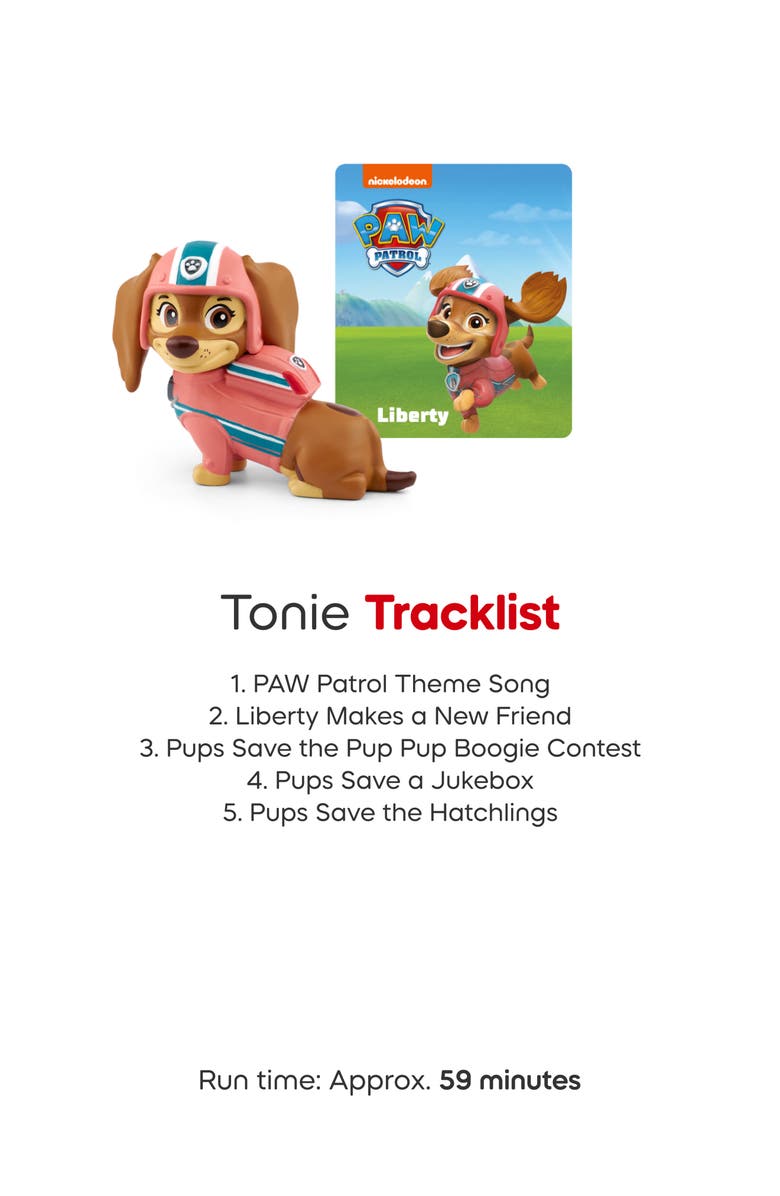 tonies 3-Pack Paw Patrol Audio Tonie Character Bundle, Alternate, color, Multi